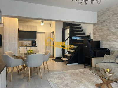 Apartament deosebit, structura penthouse, 4 camere, dispus pe doua nivele!