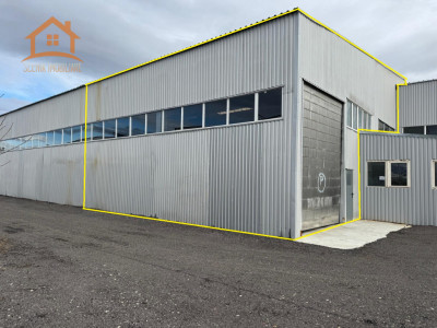 Hale de inchiriat la super pret 4,5 euro/mp, in apropierea ocolitoarei Brasov!