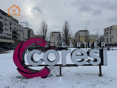 Kasper - Coresi Avantgarden, apart cu doua camere - open space, prima inchiriere