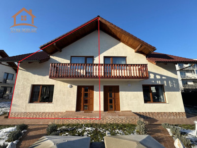 Ghimbav,  1/2 dintr-un duplex, prima inchiriere, in curs de amenajare