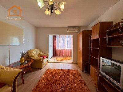 Harmanului, apartament cu doua camere, mobilat,utilat, loc pentru parcare